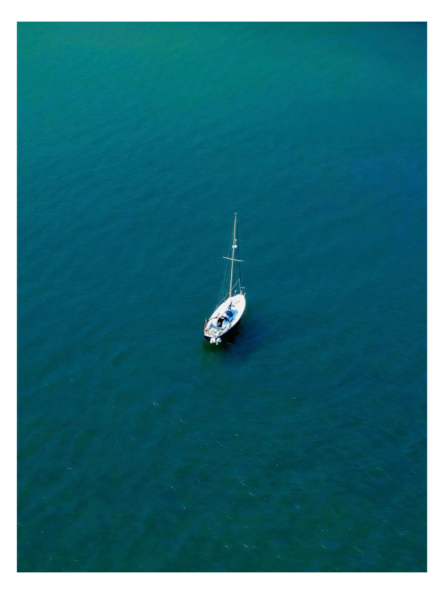 Yacht at Anchor