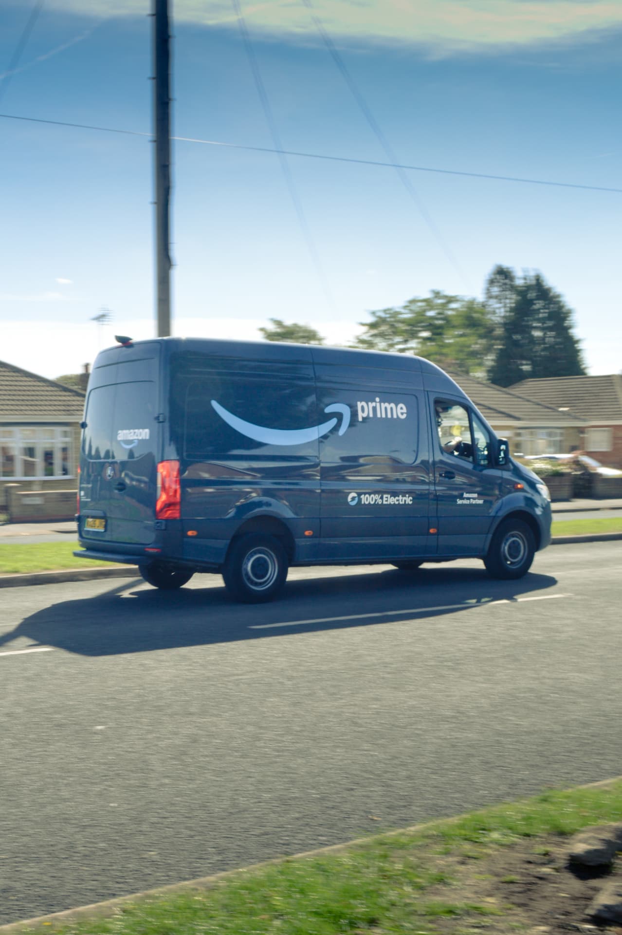 Van in Motion
